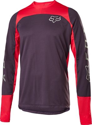 Fox Racing Defend Long Sleeve Fox Jersey - Violet foncé - XXL