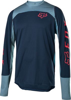 Fox Racing Defend Long Sleeve Fox Jersey - Marine - XXL