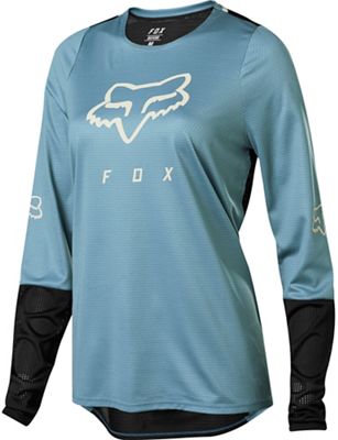 Fox Racing Womens Defend Long Sleeve Jersey - Bleu léger - XS