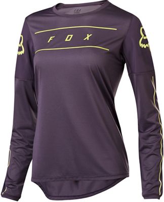 Fox Racing Women's Flexair Long Sleeve Jersey - Violet foncé