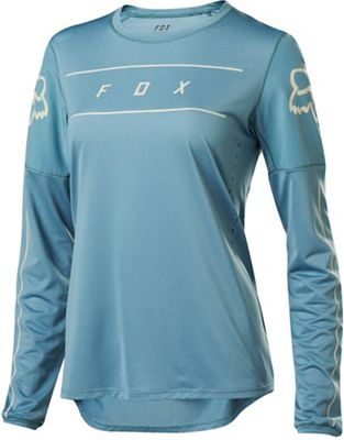 Fox Racing Women's Flexair Long Sleeve Jersey - Bleu léger - XL