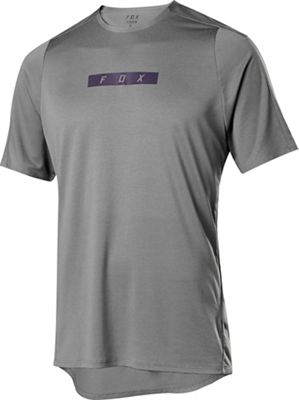 Fox Racing Flexair Delta Short Sleeve Jersey - Pewter - M