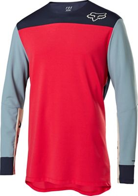 Fox Racing Defend Delta Long Sleeve Jersey - Rouge brillant