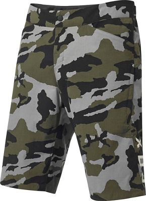 Fox Racing Ranger Shorts Camo  - Green Camo - 36, Green Camo