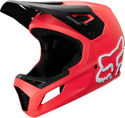 Fox Racing Youth Rampage MTB Helmet - Rouge brillant