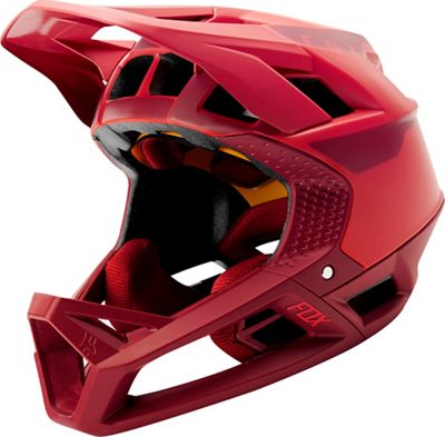 Fox Racing Proframe Full Face MTB Helmet (Quo) - Rouge brillant - XL