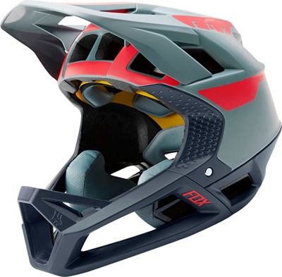 Fox Racing Proframe Full Face MTB Helmet (Quo) - Bleu léger - XL