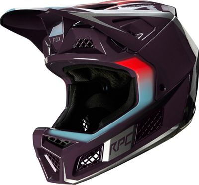 Fox Racing Rampage Pro Carbon MTB Helmet (Daiz) - Violet foncé - XL