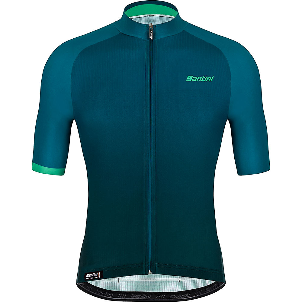 Santini Karma Luce Short Sleeve Jersey - Teal, Teal