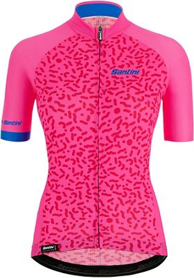 Santini Women's Tono Chromosone SS Jersey  - Rose Pink, Rose Pink