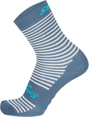 Santini Mille High Profile Socks  - Silver Bullet - XS, Silver Bullet