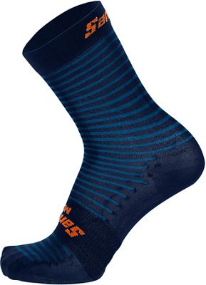 Santini Mille High Profile Socks  - Space Blue - XS, Space Blue