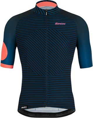 Santini Karma Mille Short Sleeve Jersey  - Space Blue, Space Blue
