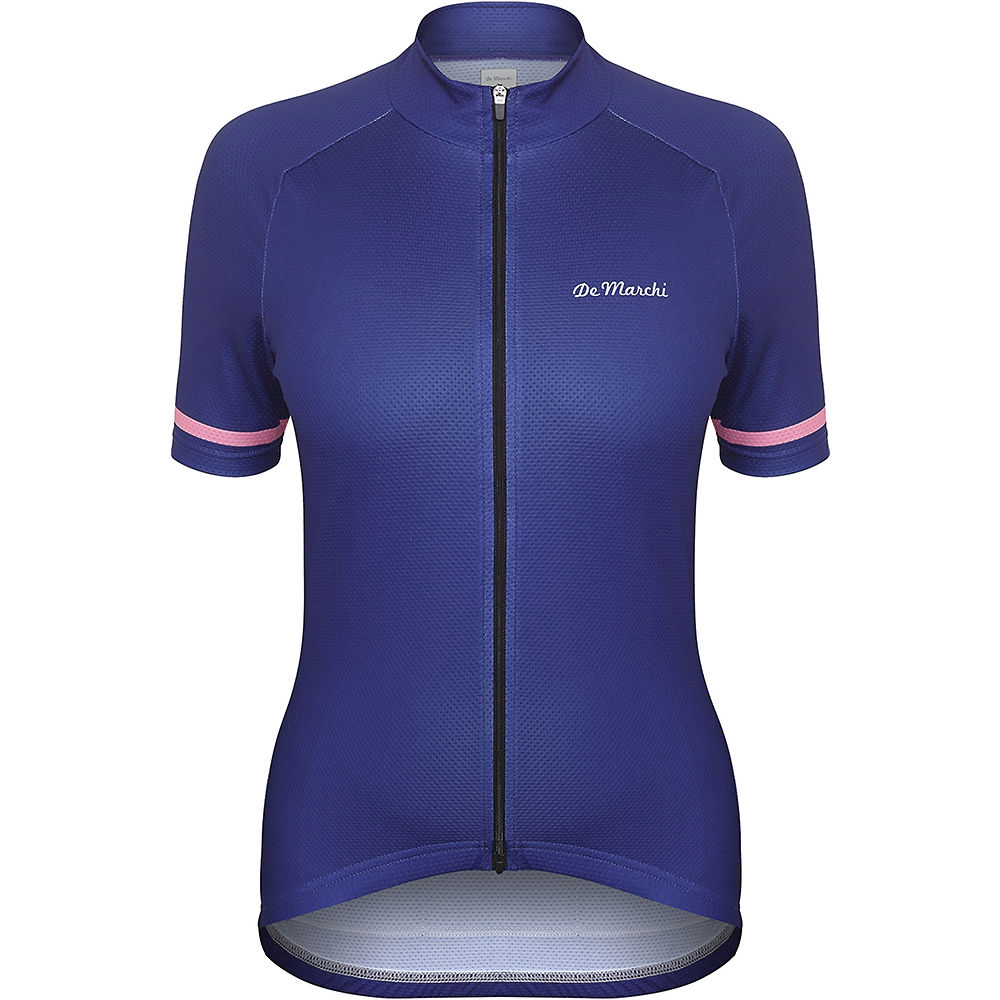 De Marchi Women's Granturismo II Jersey - Bleu/Rose