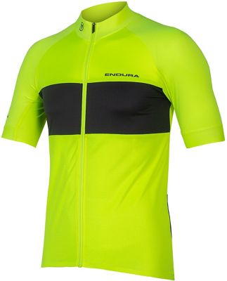 Endura FS260-Pro Short Sleeve Cycling Jersey II - Hi Viz Yellow, Hi Viz Yellow