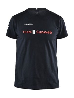 Craft Team Sunweb Tee  - Noir - blanc, Noir - blanc