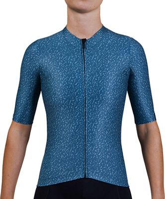 Black Sheep Cycling Women's Essentials TEAM Jersey SS21 - Textured Stone - XL, Textured Stone