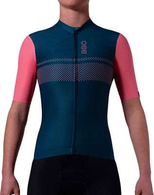 Black Sheep Cycling Women's Dot Jersey SS21 - Slate - XL, Slate
