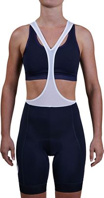 Black Sheep Cycling Women's Essentials TEAM Bib Shorts - Marine - XL, Marine