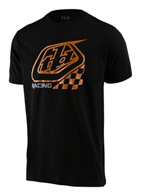 Troy Lee Designs Precision 2.0 Checkers Tee  - Noir, Noir