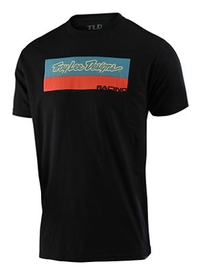 Troy Lee Designs Racing Block Tee  - Noir, Noir