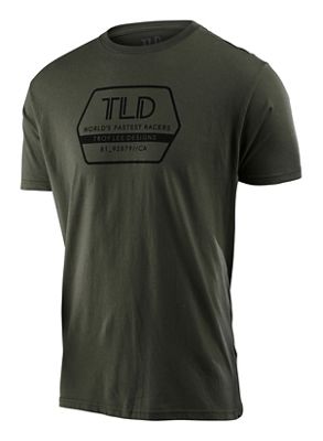 Troy Lee Designs Factory Tee  - Surplus Green - XXL, Surplus Green