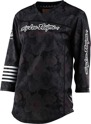 Troy Lee Designs Women's Floral Mischeif Jersey - Floral - Black - XS
