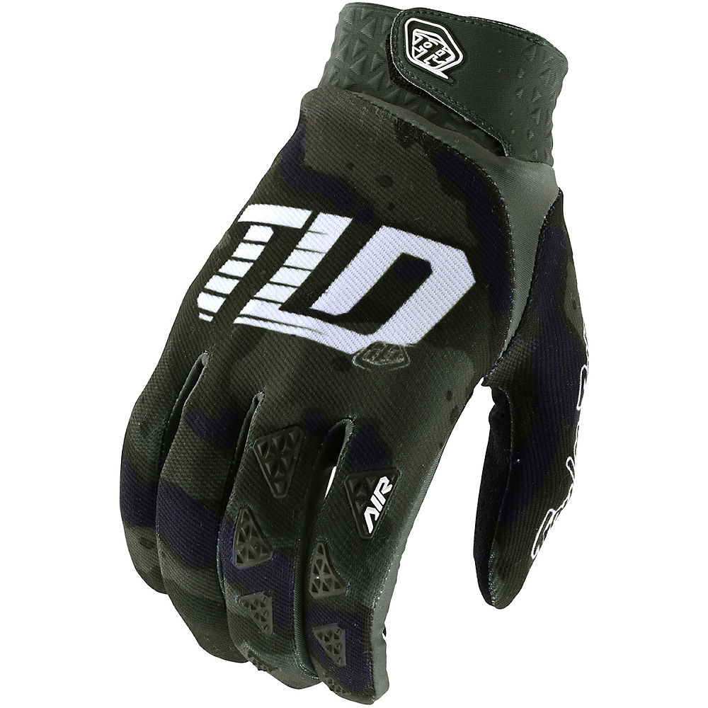 Troy Lee Designs Camo Air Gloves - Vert/Noir - XXL, Vert/Noir
