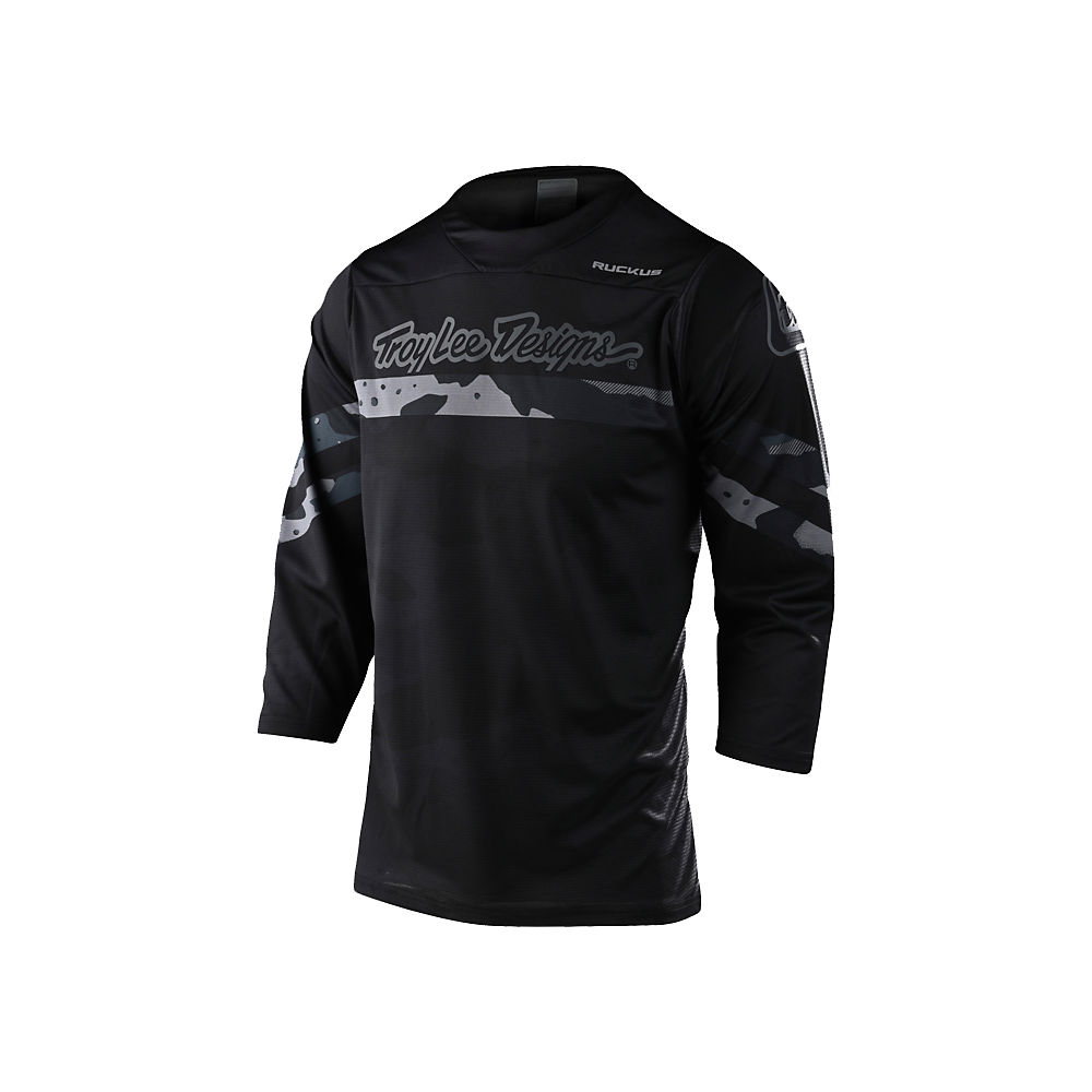 Troy Lee Designs Ruckus 3-4 Factory Jersey - Camo Grey-Black - XXL