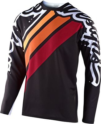 Troy Lee Designs Sprint Jersey Seca 2.0  - Black-Burgundy, Black-Burgundy