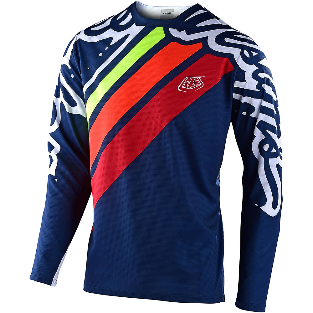 Troy Lee Designs Sprint Jersey Seca 2.0 - Bleu marine/Rouge