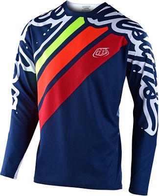 Troy Lee Designs Youth Sprint Jersey Seca 2.0  - Bleu marine/Rouge - XL, Bleu marine/Rouge