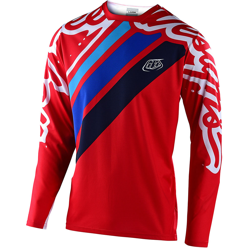 Troy Lee Designs Youth Sprint Jersey Seca 2.0 - Rouge/Bleu marine - XS