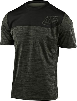 Troy Lee Designs Flowline Shield Jersey - Vert/Noir - XXL