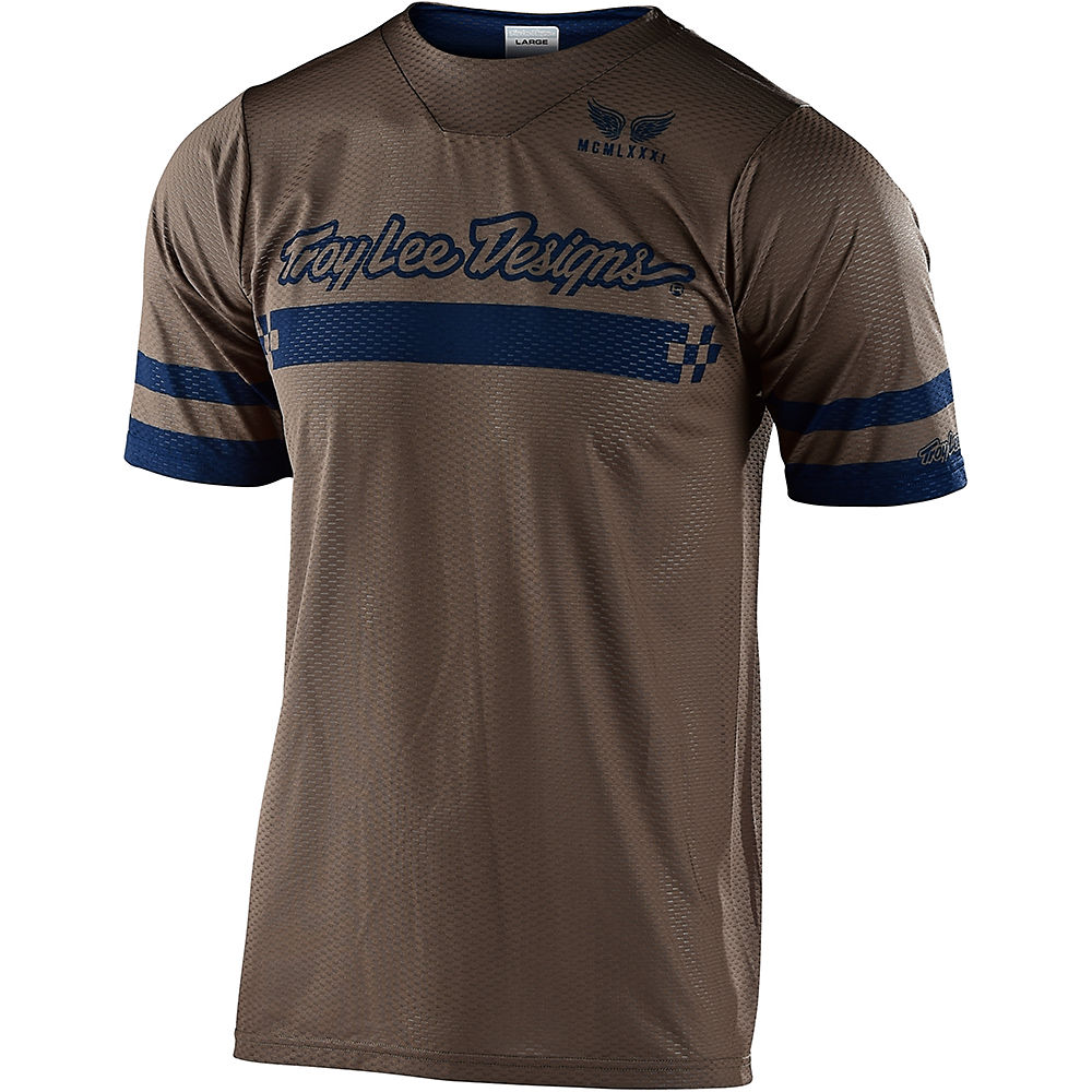 Troy Lee Designs Skyline Air Factory Jersey - Walnut-Navy - XXL