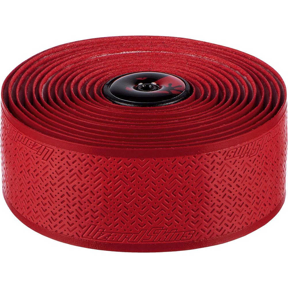 Lizard Skins DSP V2 Handlebar Tape (1.8mm) - Crimson Red, Crimson Red