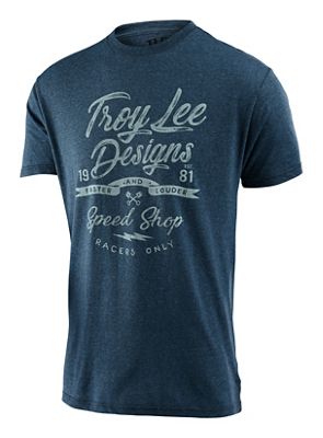 Troy Lee Designs widow maker tee  - indigo black heather, indigo black heather