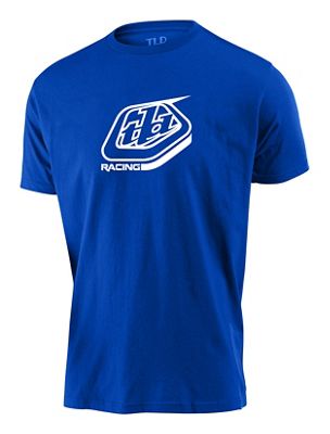 Troy Lee Designs Racing Shield Tee  - Bleu - XL, Bleu