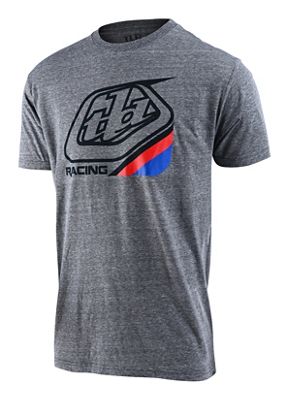 Troy Lee Designs Precision 2.0 Youth Tee  - Vintage Gray Snow, Vintage Gray Snow