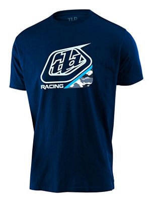 Troy Lee Designs Precision 2.0 Camo Youth Tee  - Marine, Marine