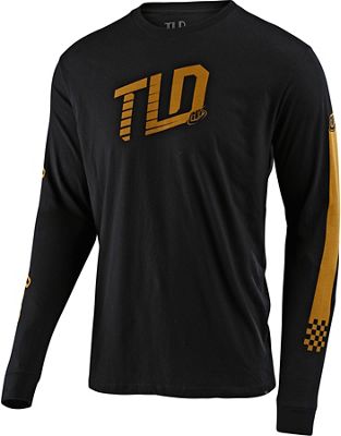 Troy Lee Designs Trackside Long Sleeve Tee  - nero - XL, nero
