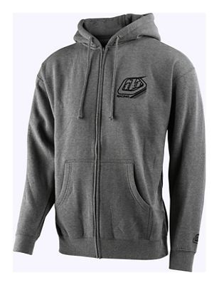 Troy Lee Designs Mix Zip Up Hoodie  - Gunmetal Heather, Gunmetal Heather