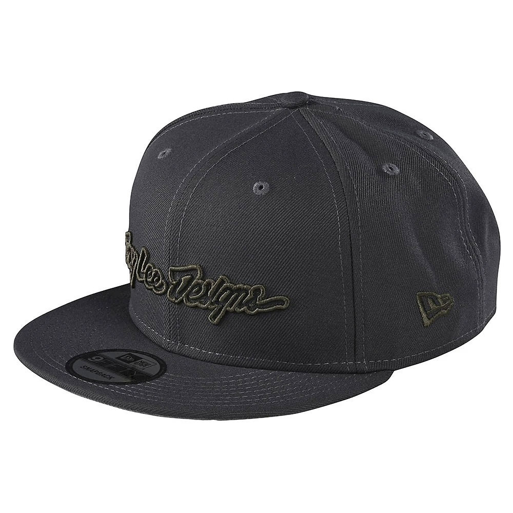 Troy Lee Designs Signature Snapback - Graphite - One Size, Graphite