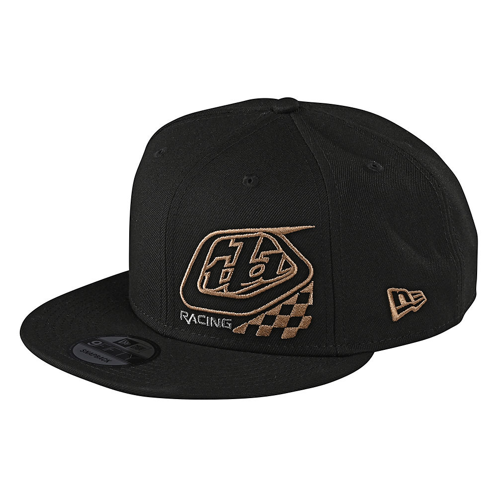 Troy Lee Designs Precision 2.0 Checkers Snapback - Noir - One Size, Noir
