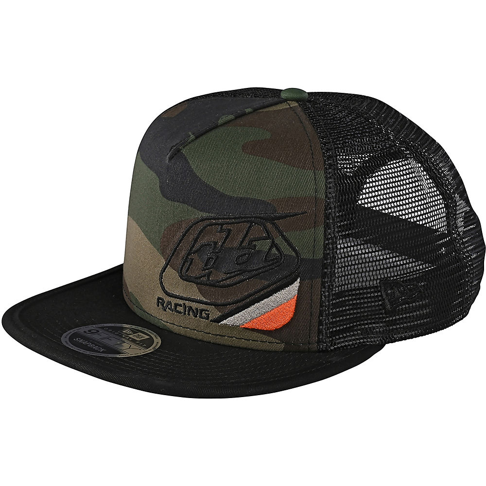 Troy Lee Designs Precision 2.0 Snapback - Green Camo - One Size, Green Camo