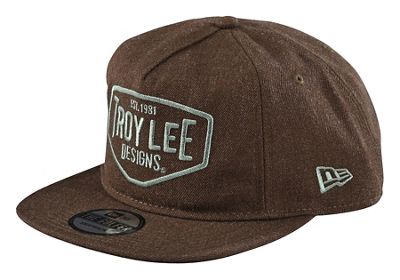Click to view product details and reviews for Troy Lee Designs Motor Oil Snapback Heather Brown One Size Heather Brown.