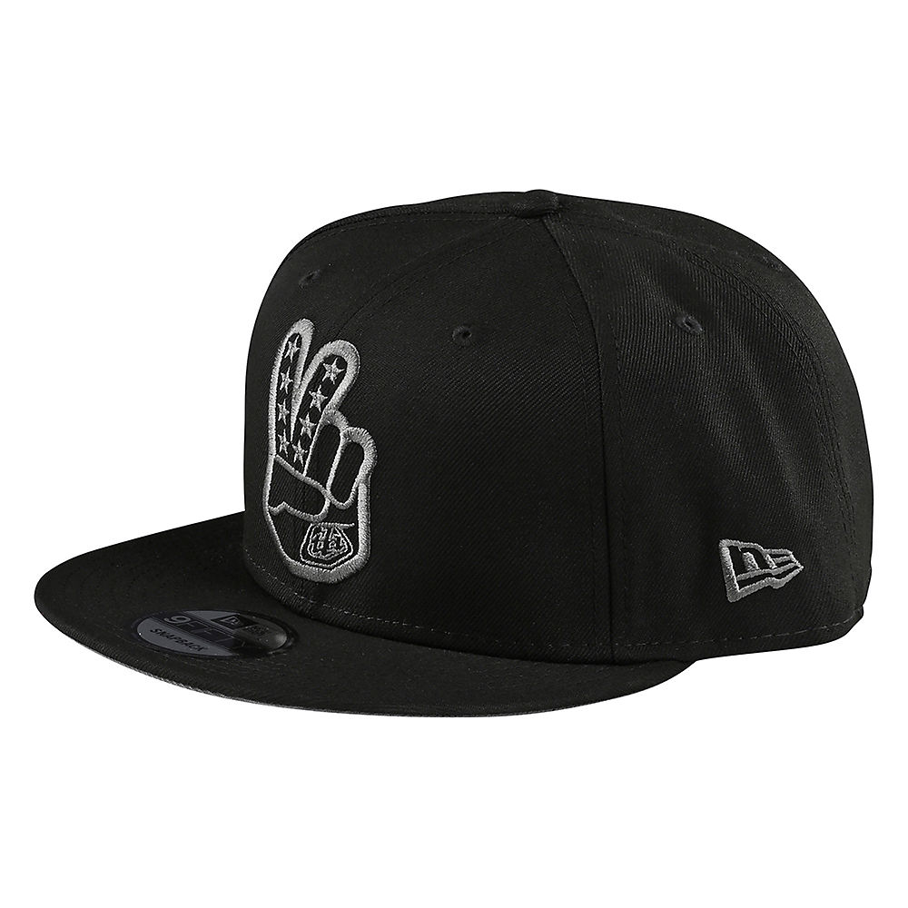 Troy Lee Designs Peace Sign Snapback - Noir - One Size, Noir