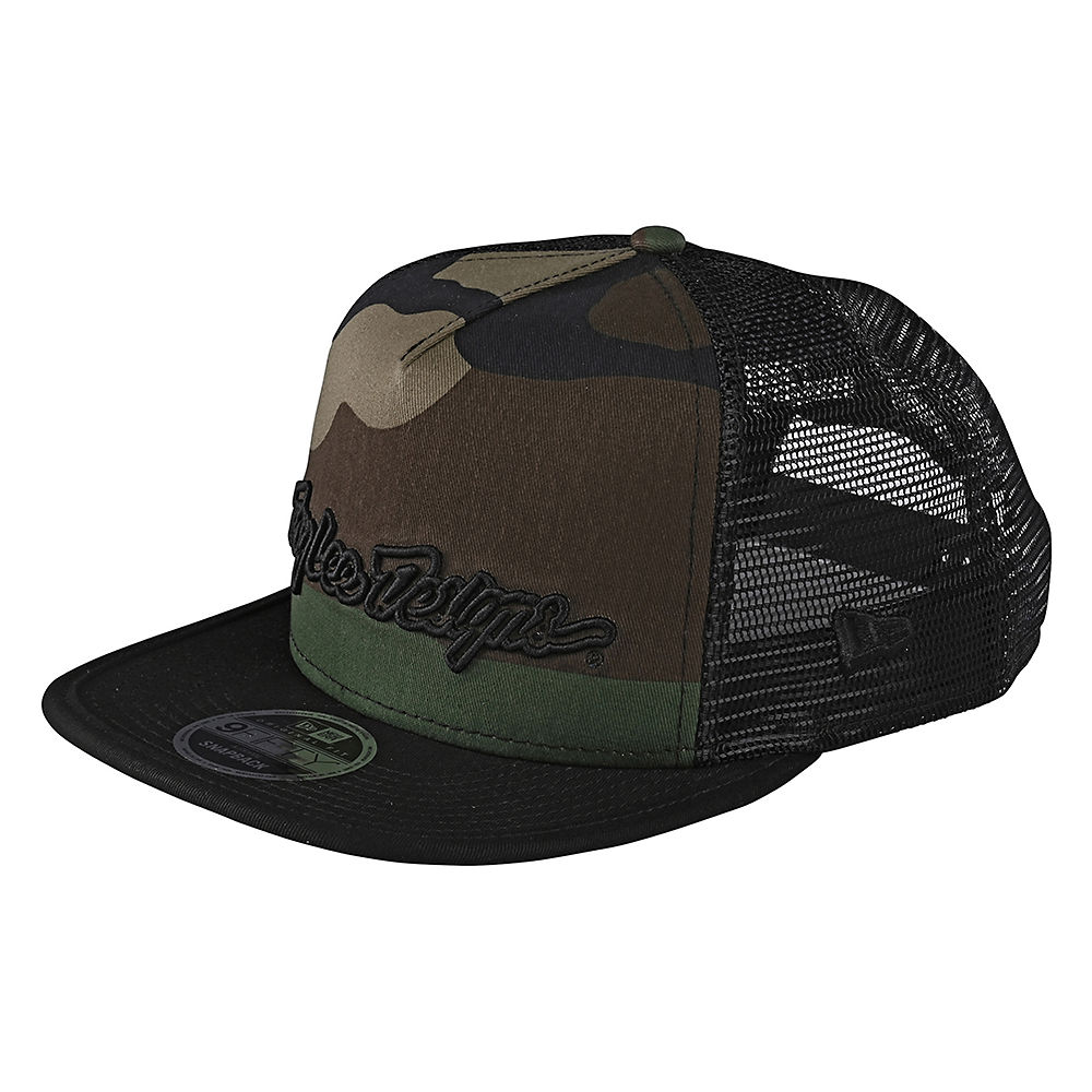 Troy Lee Designs Youth Signature Snapback - Army Camo - One Size, Army Camo
