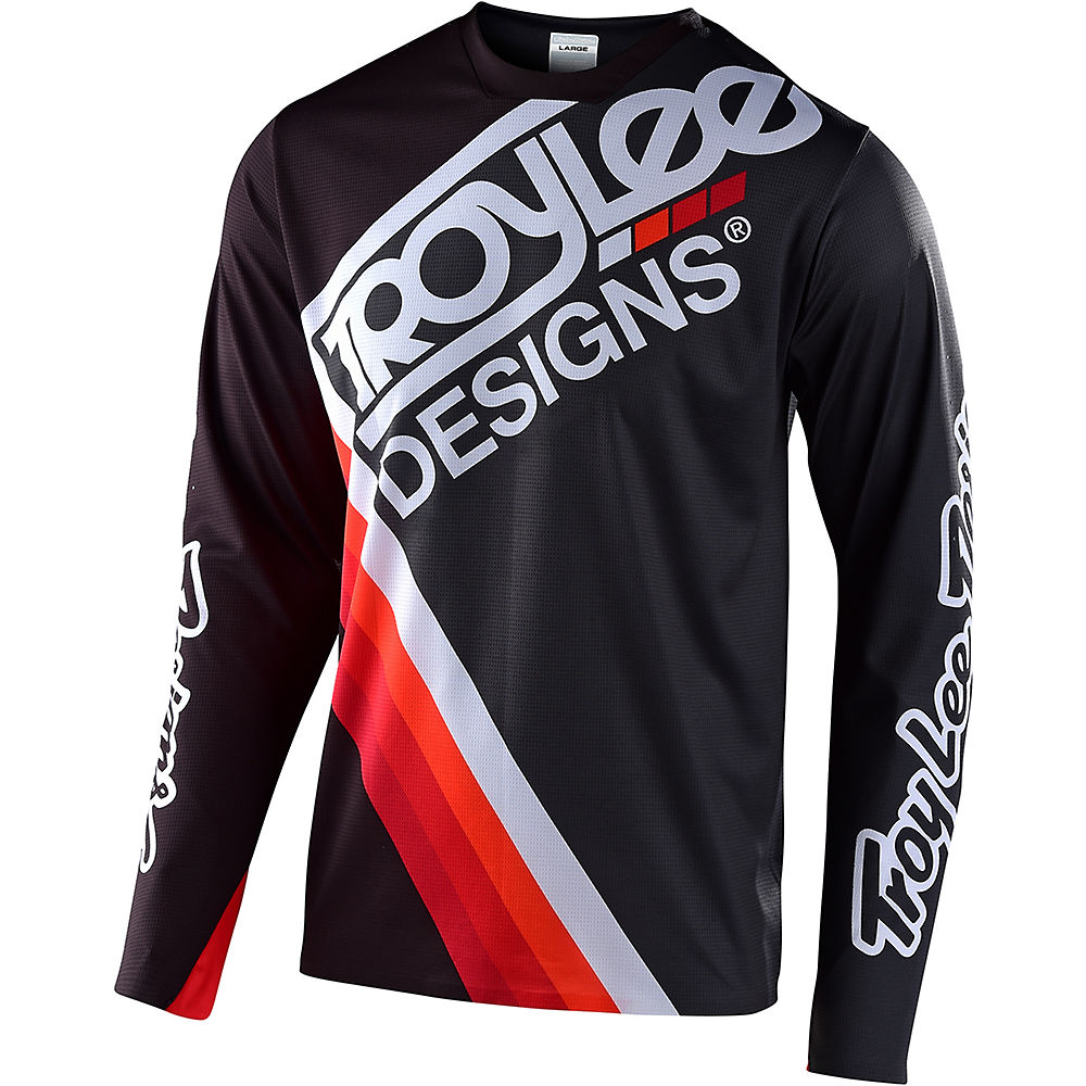 Troy Lee Designs Sprint Ultra Jersey Tilt - Noir-Gris - M