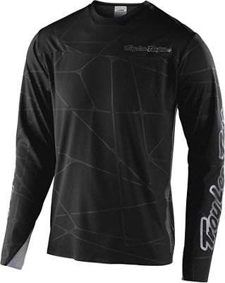 Troy Lee Designs Podium Sprint Ultra Jersey - Noir argent - XL